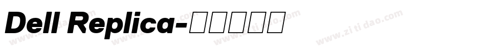 Dell Replica字体转换